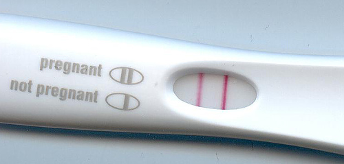 Pozitivní těhotenský test z moči